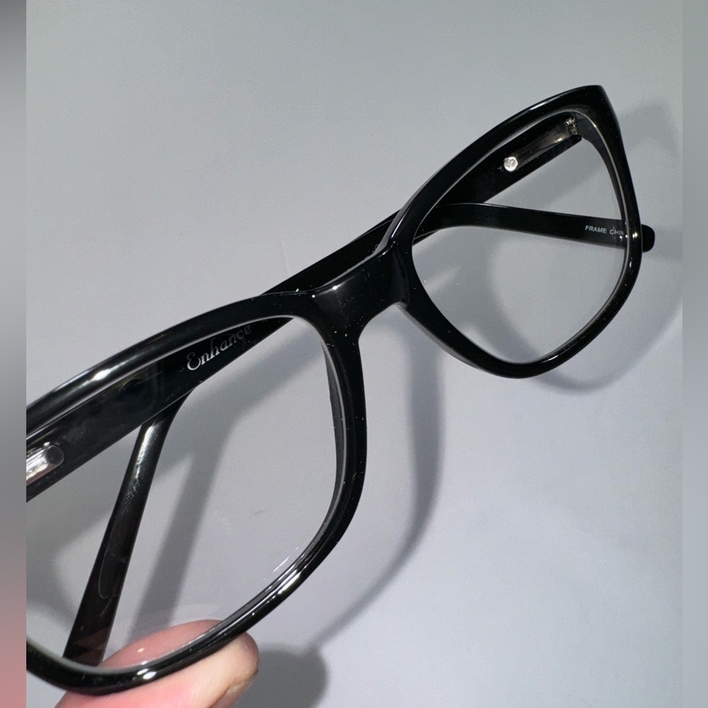Enhance 433 glasses shiny black 52/16/140